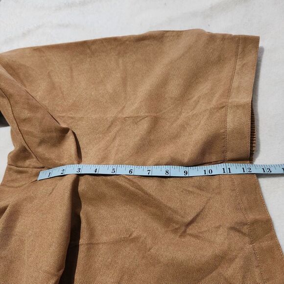 Alfred Dunner Dress Pants Size 16 Classic Fit Elastic Waist Brown Color - Picture 15 of 16